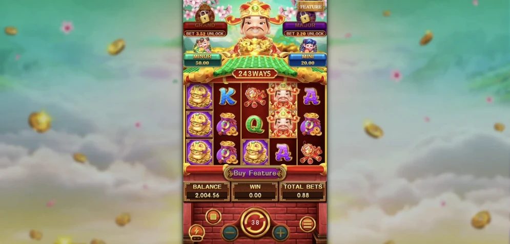 Lucky Fortunes gameplay